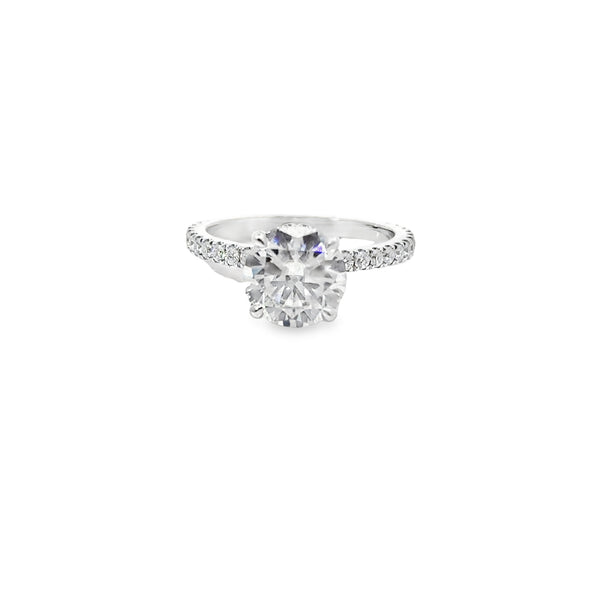 Mystique White Engagement Ring