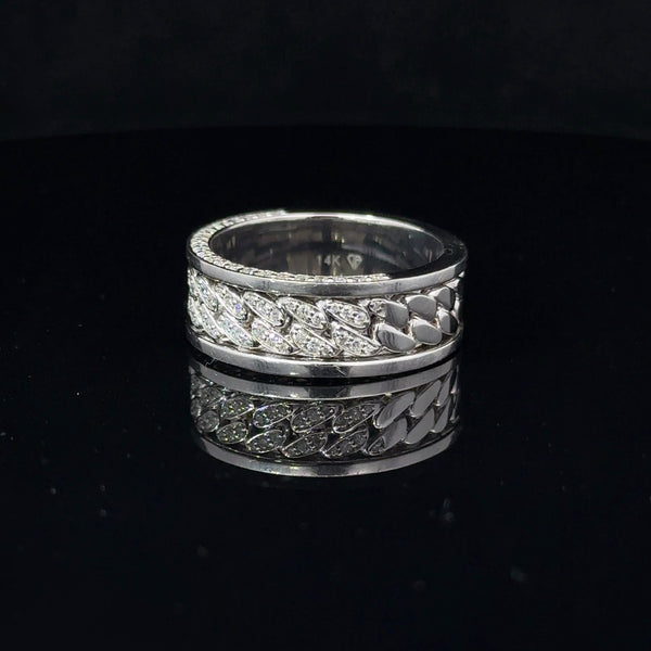 Exquisite Diamond Encrusted Elegance Ring